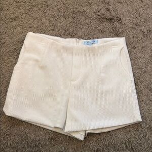 Women's Cream Shorts